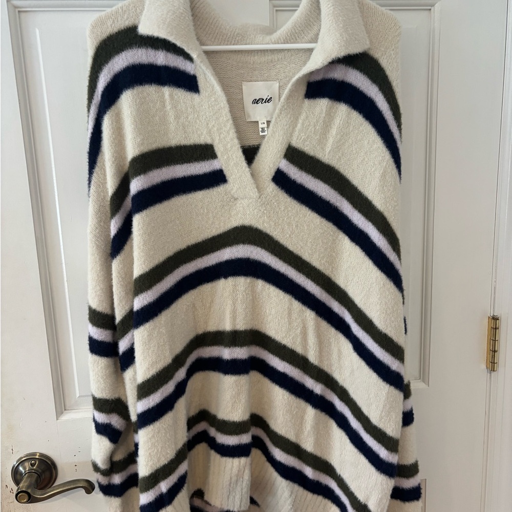 Aerie Women's Striped Sweater
